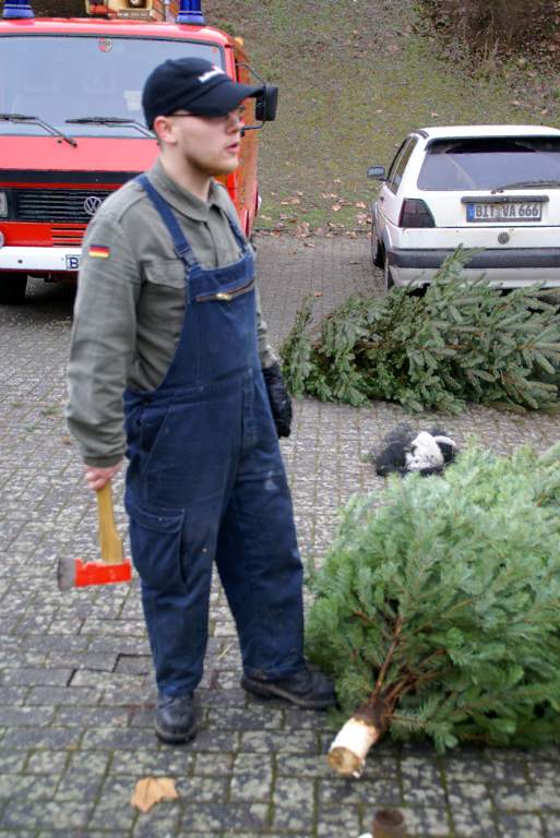 Weihnachtsbaumverkauf 2008 Bild Nr.028